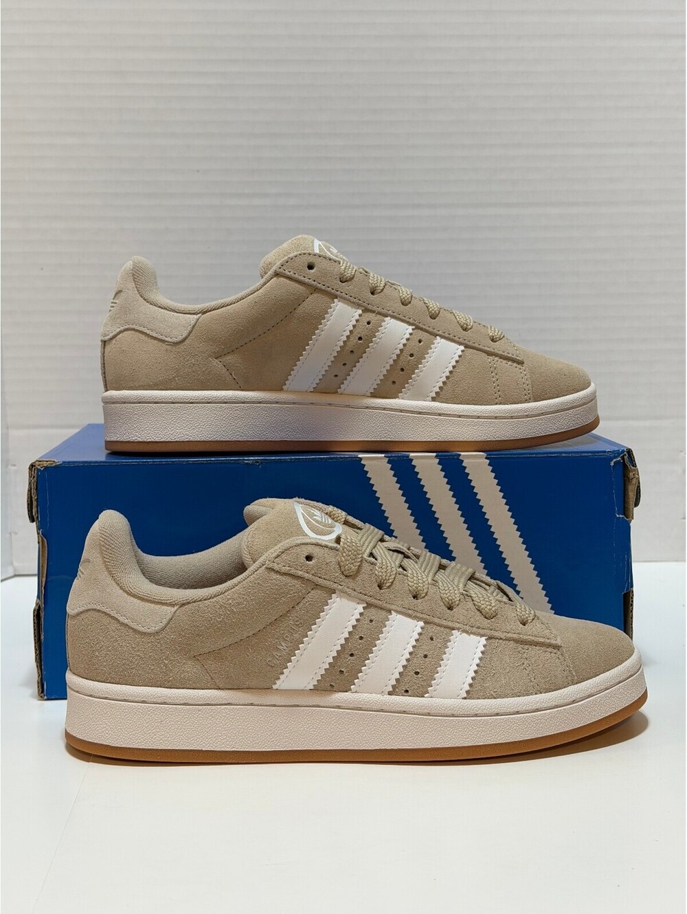 adidas Campus 00s J JI4461 6.5Y Wonder Beige White Gum Shoes New w/ Box